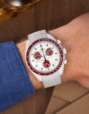 Curved Vertech Rubber Strap - Grey - OM Luxury